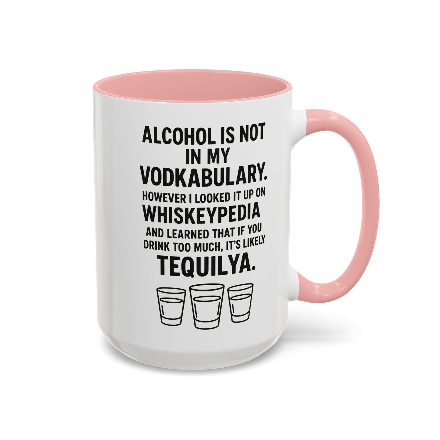 Funny "VODABULARY" Coffee Mug - 15oz - Perfect for Parties and Gifts