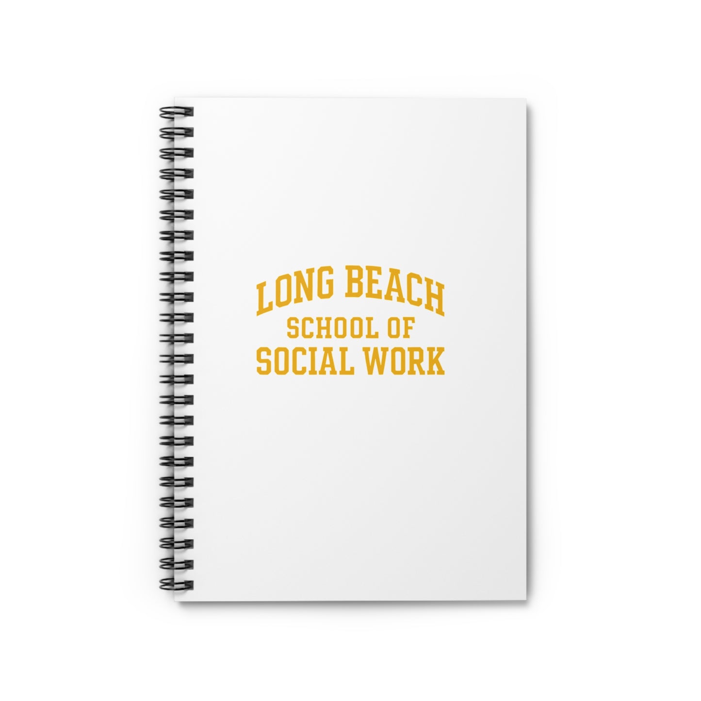 Long Beach School of Social Work Spiral Notebook - Perfect for Students & Professionals