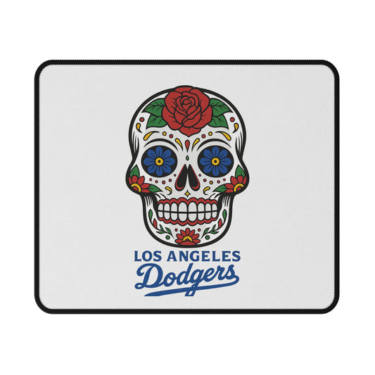 Los Angeles Dodgers Skull Design Non-Slip Mouse Pad - Electronic Accessories
