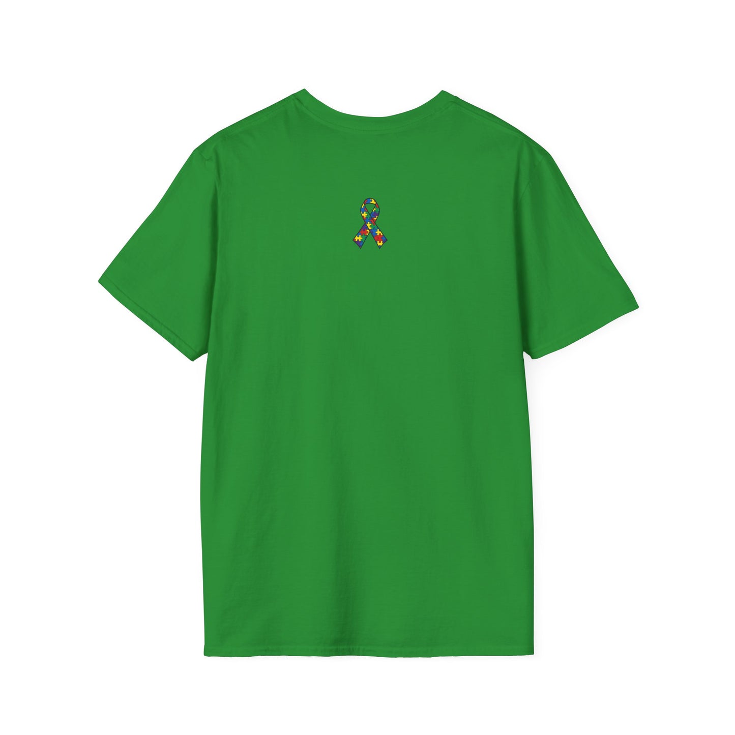 Autism Awareness - "Rainbow Infinity" -  Unisex Softstyle T-Shirt (Various Colors)