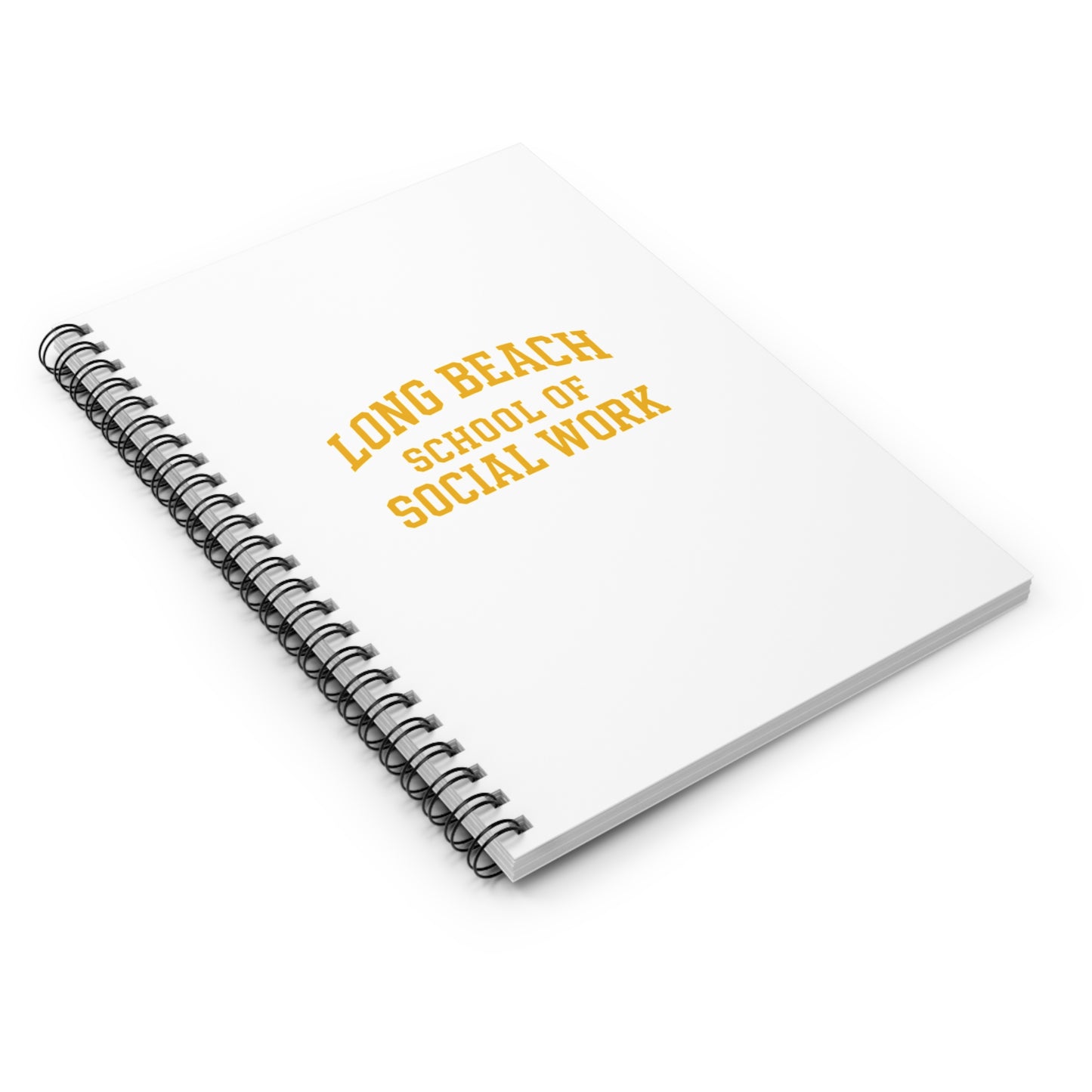 Long Beach School of Social Work Spiral Notebook - Perfect for Students & Professionals