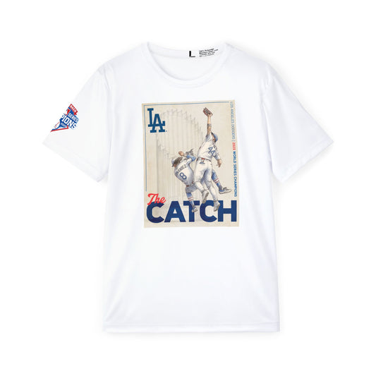 Dodgers Kike & Pages “The Catch” Tee – 2025 World Series Edition - Limited Edition