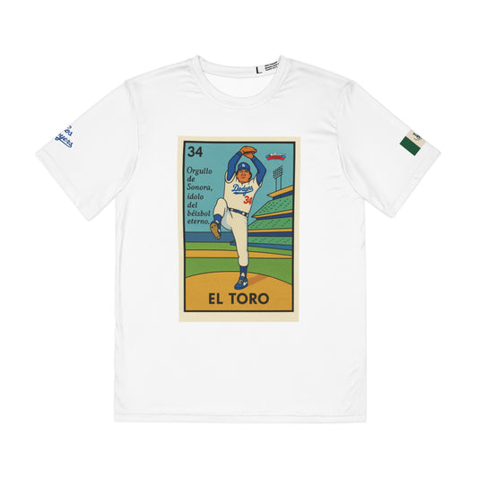 FERNANDO VALENZUELA LOTERIA - Dodgers Vintage Baseball Graphic Tee, Cool Retro Sports Shirt, Gift for Sports Fans, Perfect for Game Days, Unisex Men's Polyester T-Shirt