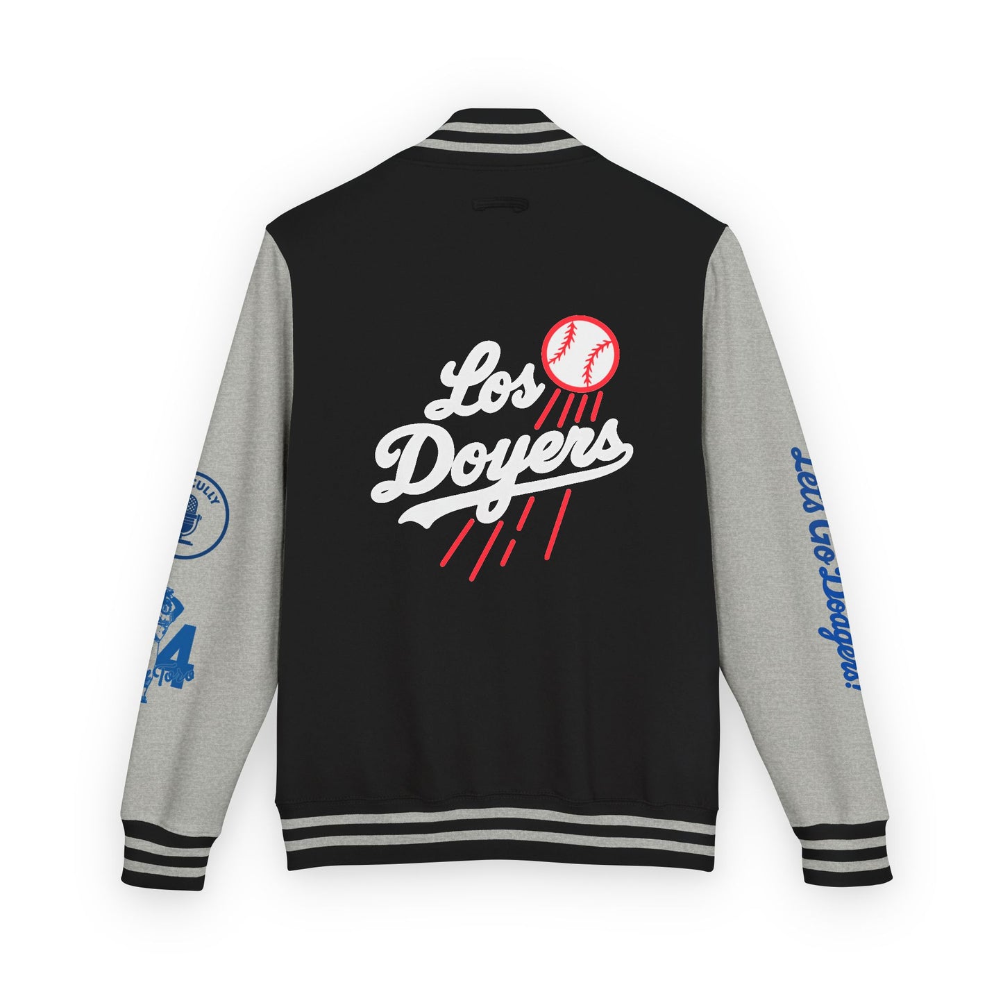 Mexican Flag Los Doyers Unisex Heavyweight - Letterman Jacket - Men & Women