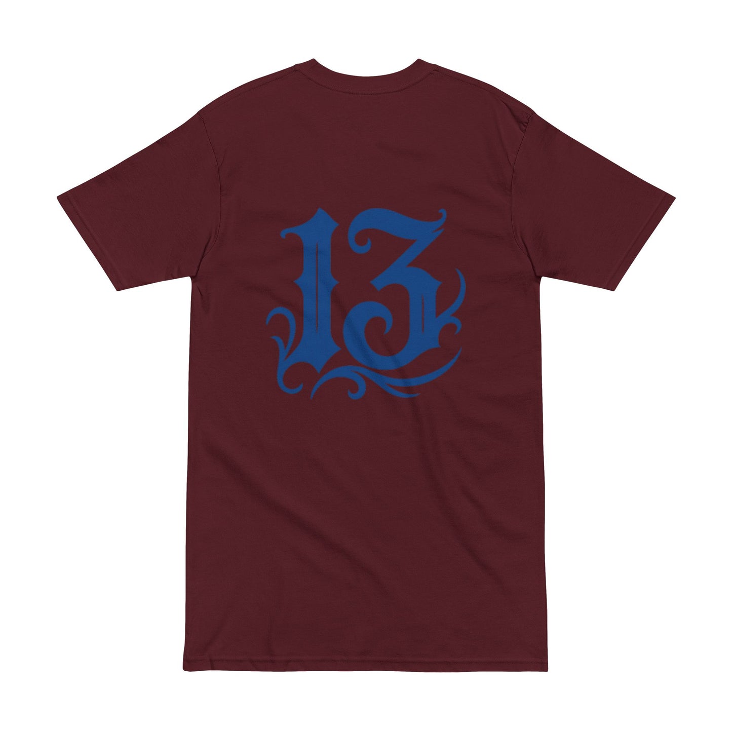 East L.A. Dodgers Men's Heavyweight Tee - Old English Font #13
