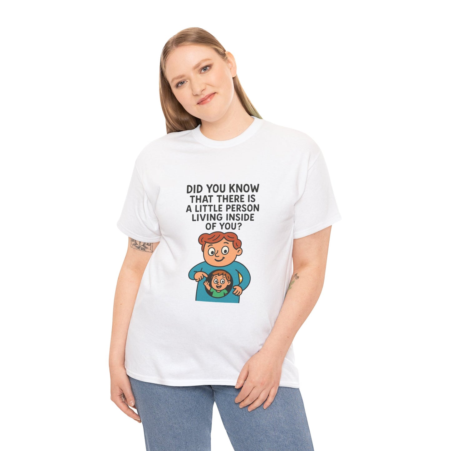 Mental Health "Inner Child" Unisex Heavy Cotton Tee - Original Design