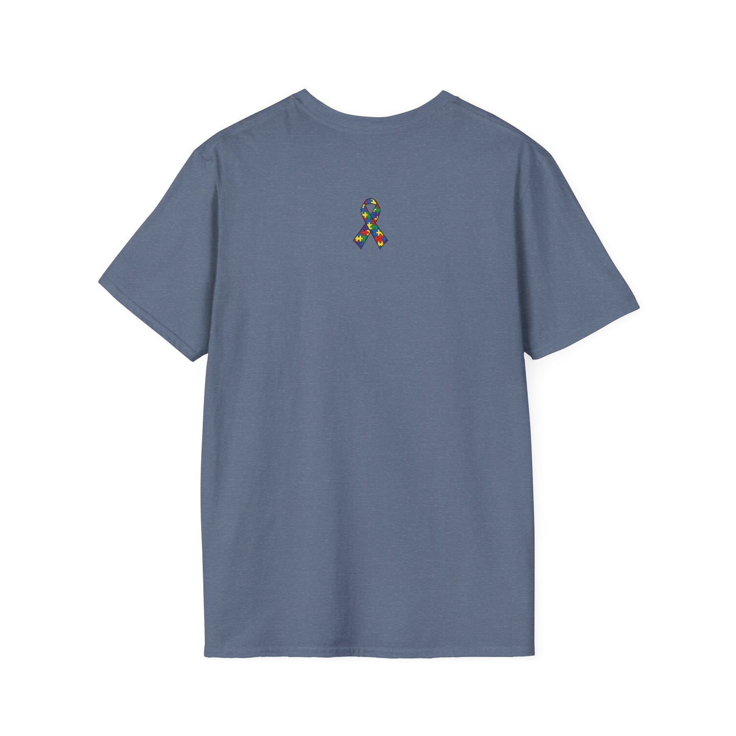 Autism Awareness - "Rainbow Infinity" -  Unisex Softstyle T-Shirt (Various Colors)