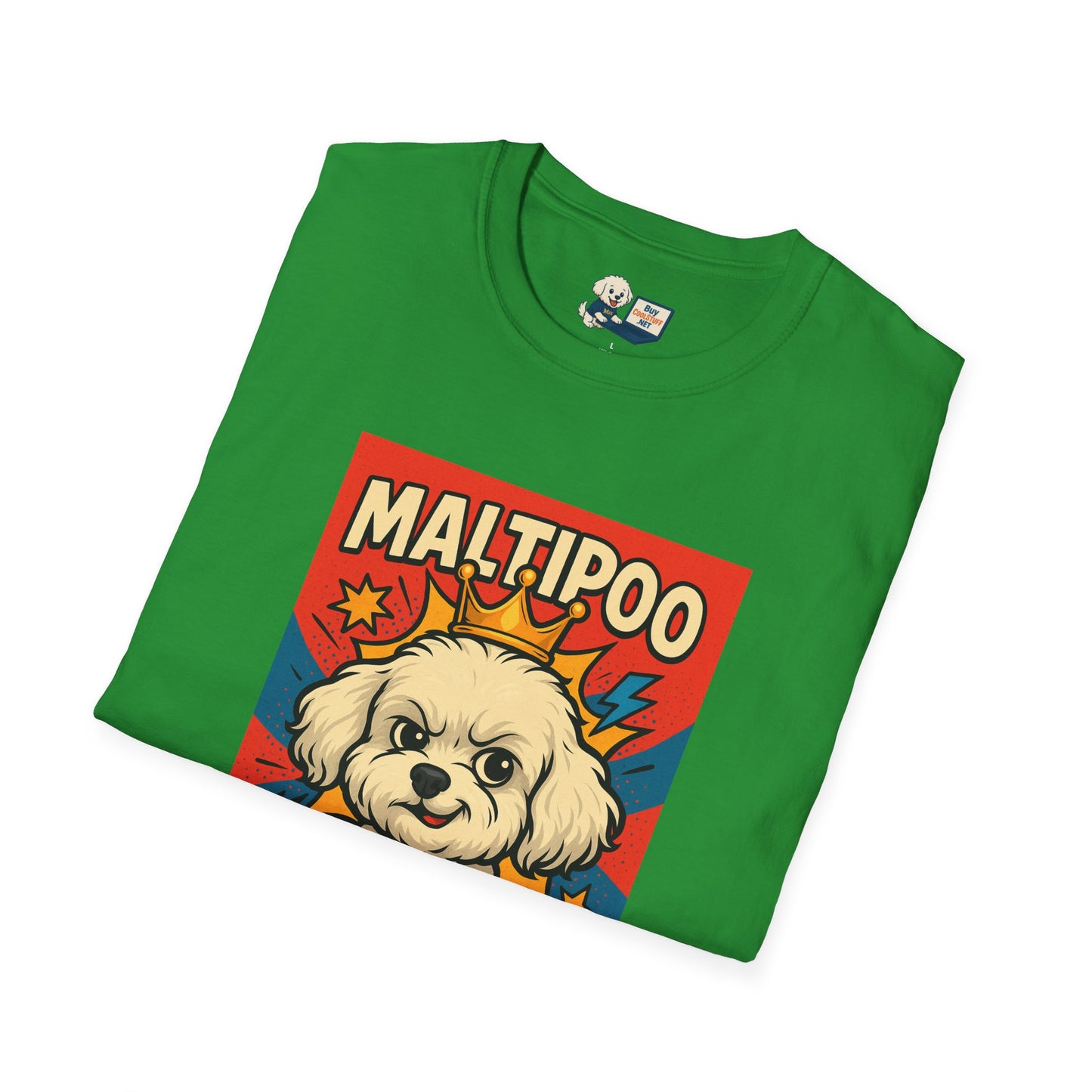 Maltipoo Lovebug Unisex Softstyle T-Shirt – Perfect Gift for Dog Lovers!