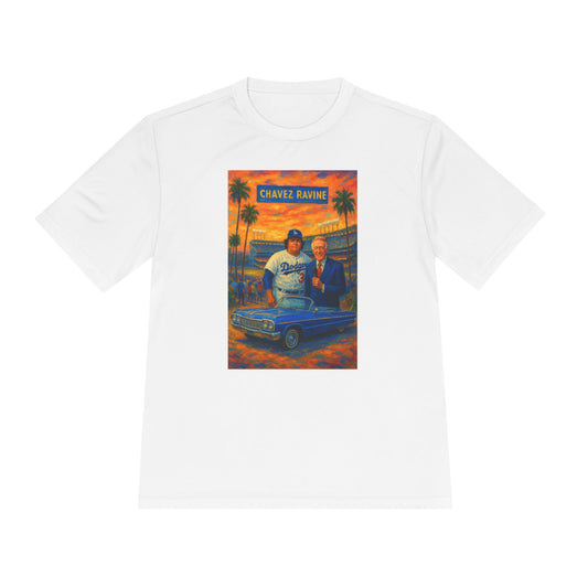 Vin Scully & Fernando Valenzuela  - Unisex Moisture Wicking Tee