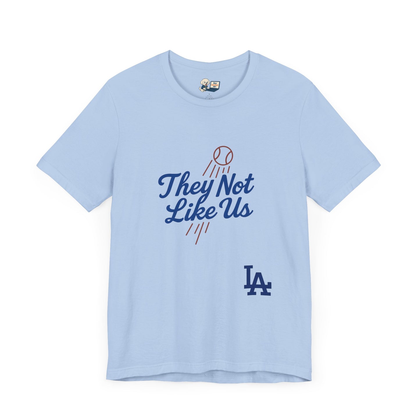 "They Not Like Us & Twisted Fingers"  Unisex Dodgers Tee - Original Design