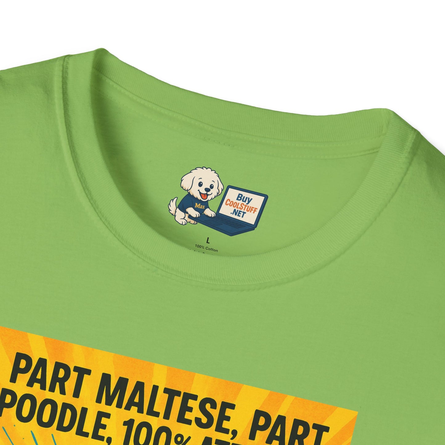 Maltipoo "Superhero" Unisex Softstyle T-Shirt – Perfect Gift for Dog Lovers!