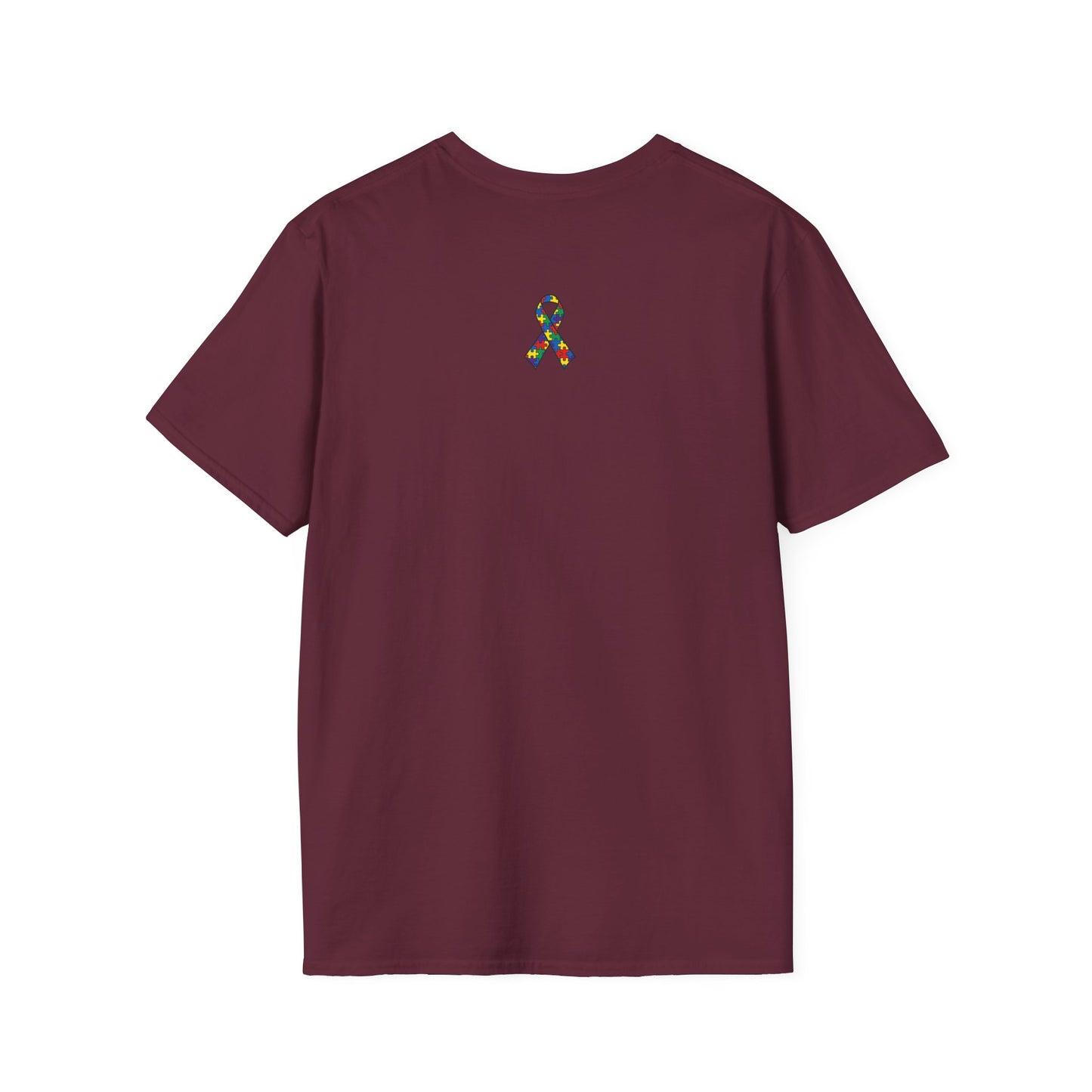 Autism Awareness - "From Puzzles to Possibilities" -  Unisex Softstyle T-Shirt (Various Colors)