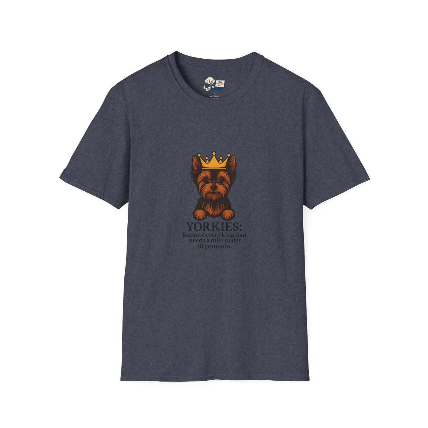 Yorkie Unisex Softstyle T-Shirt – Perfect Gift for Dog Lovers!