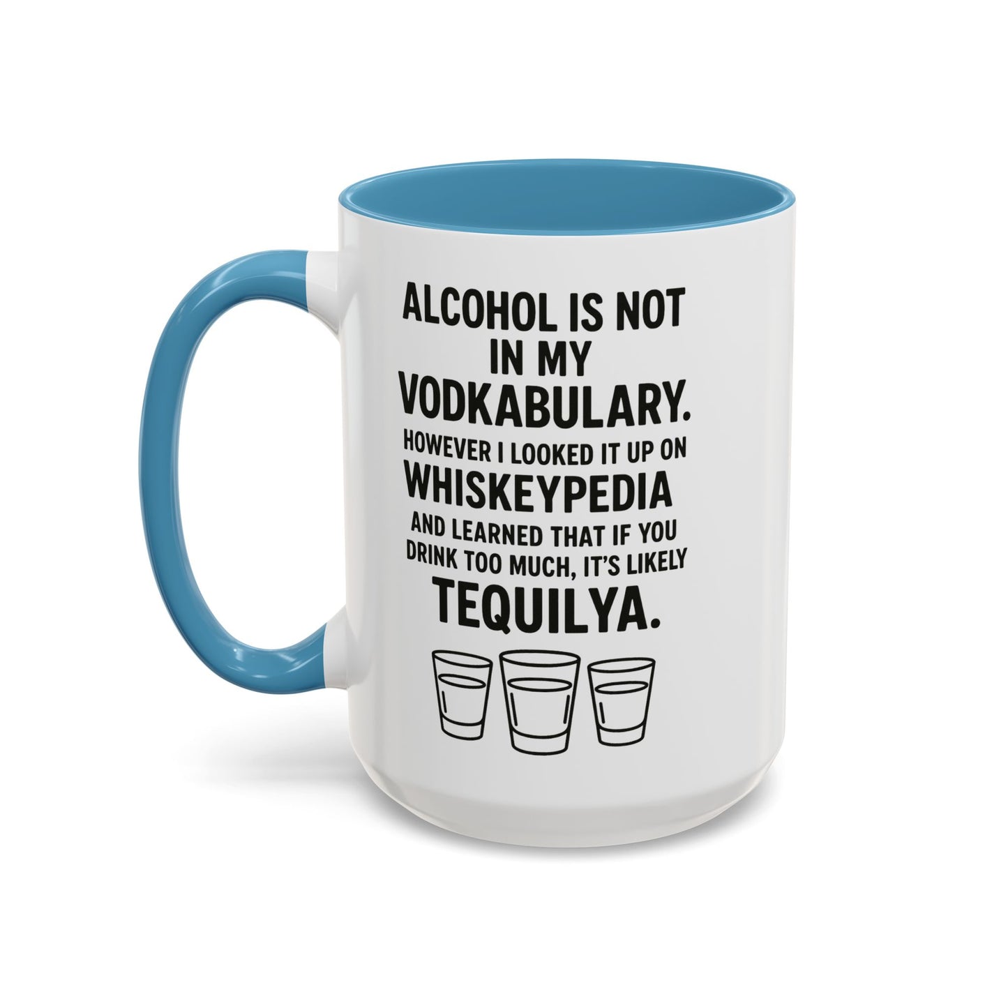 Funny "VODABULARY" Coffee Mug - 15oz - Perfect for Parties and Gifts