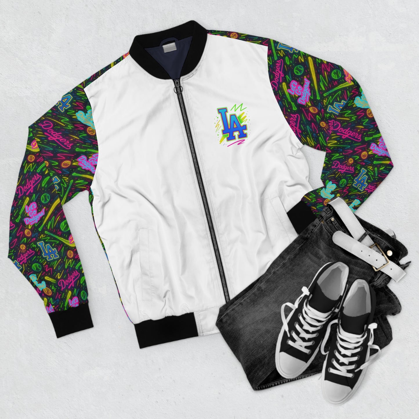 Los Angeles Dodgers - 1990's Themed Bomber Jacket