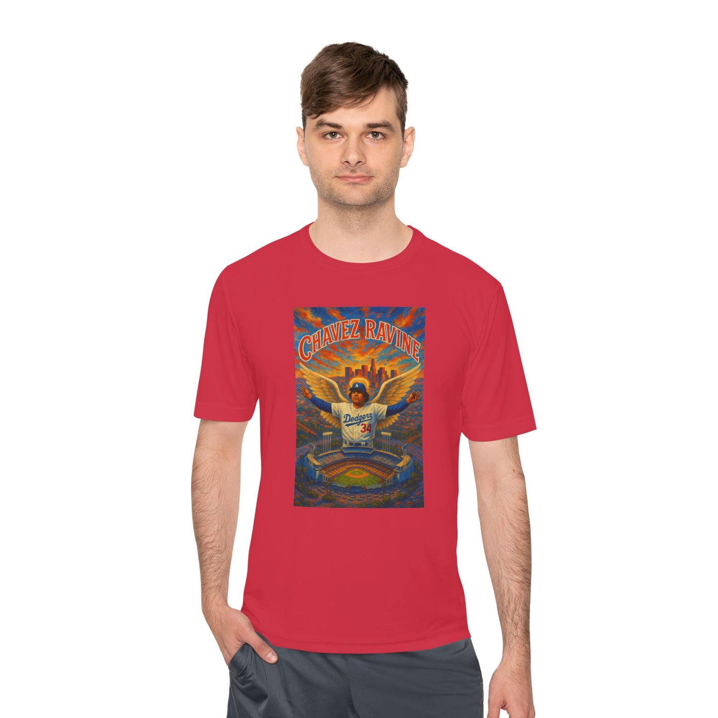 Fernando Valenzuela Chavez Ravine - Unisex Moisture Wicking Tee