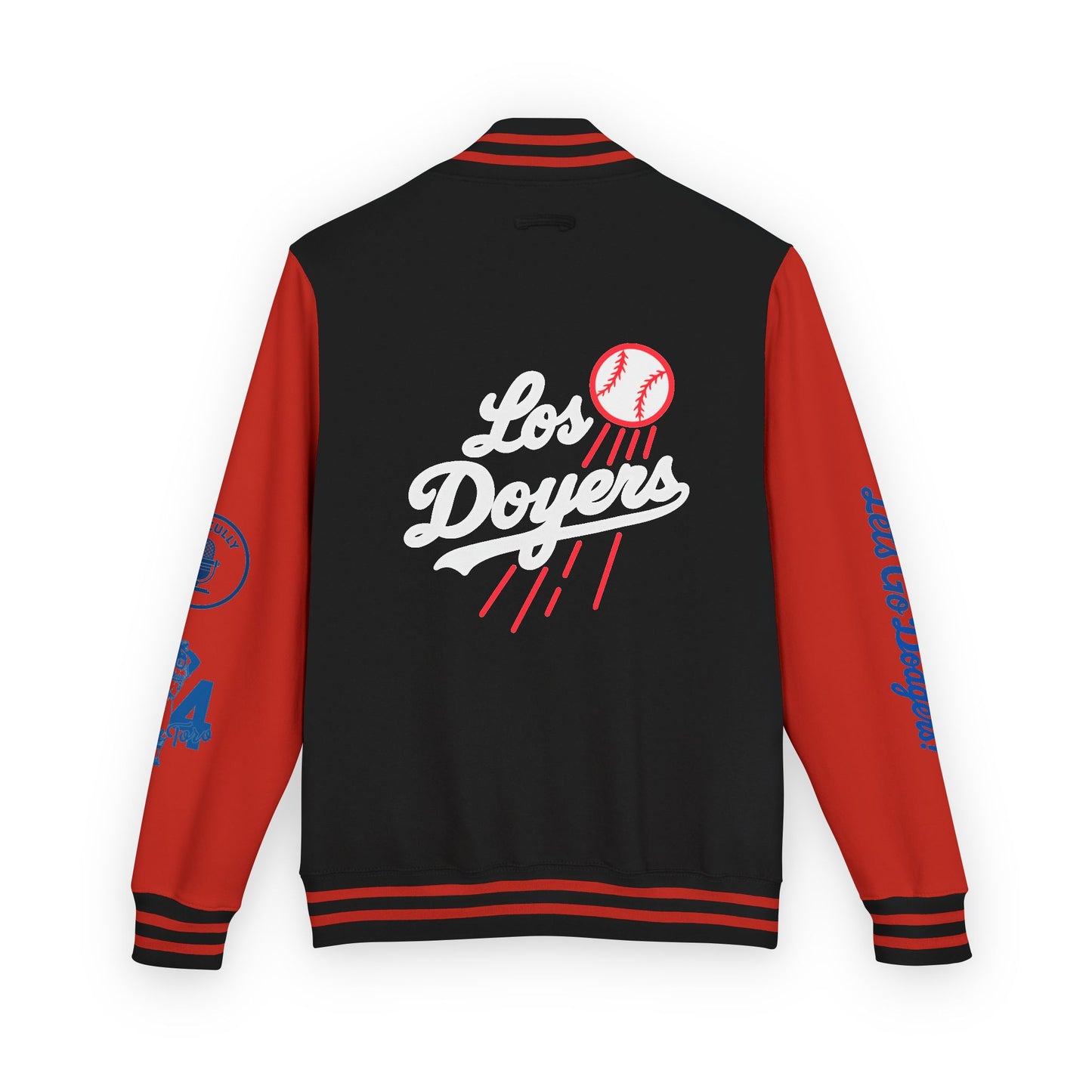 Mexican Flag Los Doyers Unisex Heavyweight - Letterman Jacket - Men & Women