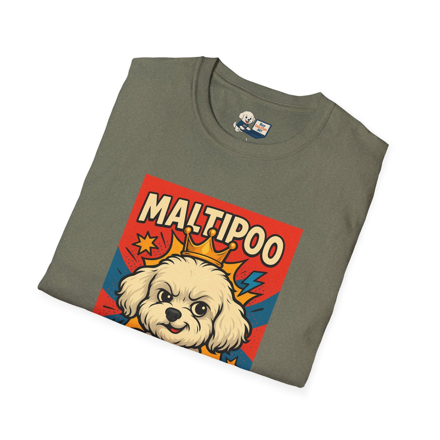 Maltipoo Lovebug Unisex Softstyle T-Shirt – Perfect Gift for Dog Lovers!