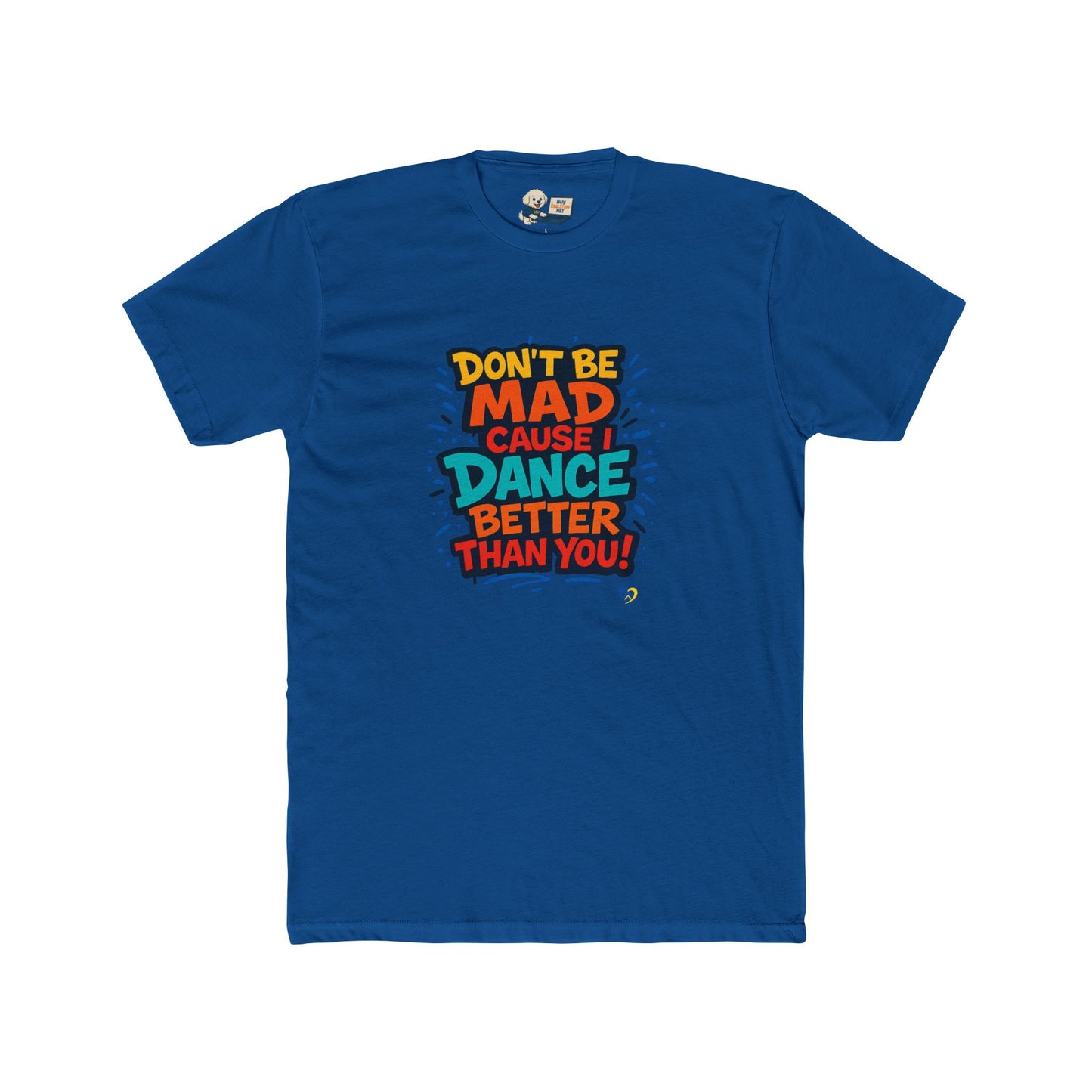 Down Syndrome Awareness "Dance" Unisex Cotton Crew Tee - Dance Graffiti Design