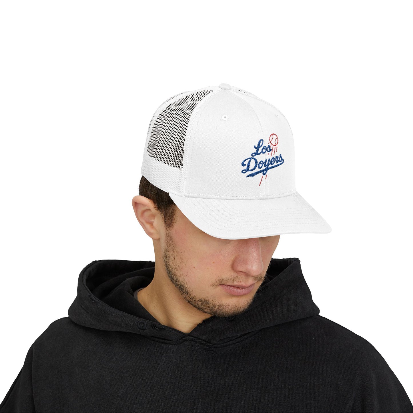 Los Doyers Snapback Trucker Cap - Perfect for Game Days and Casual Outings