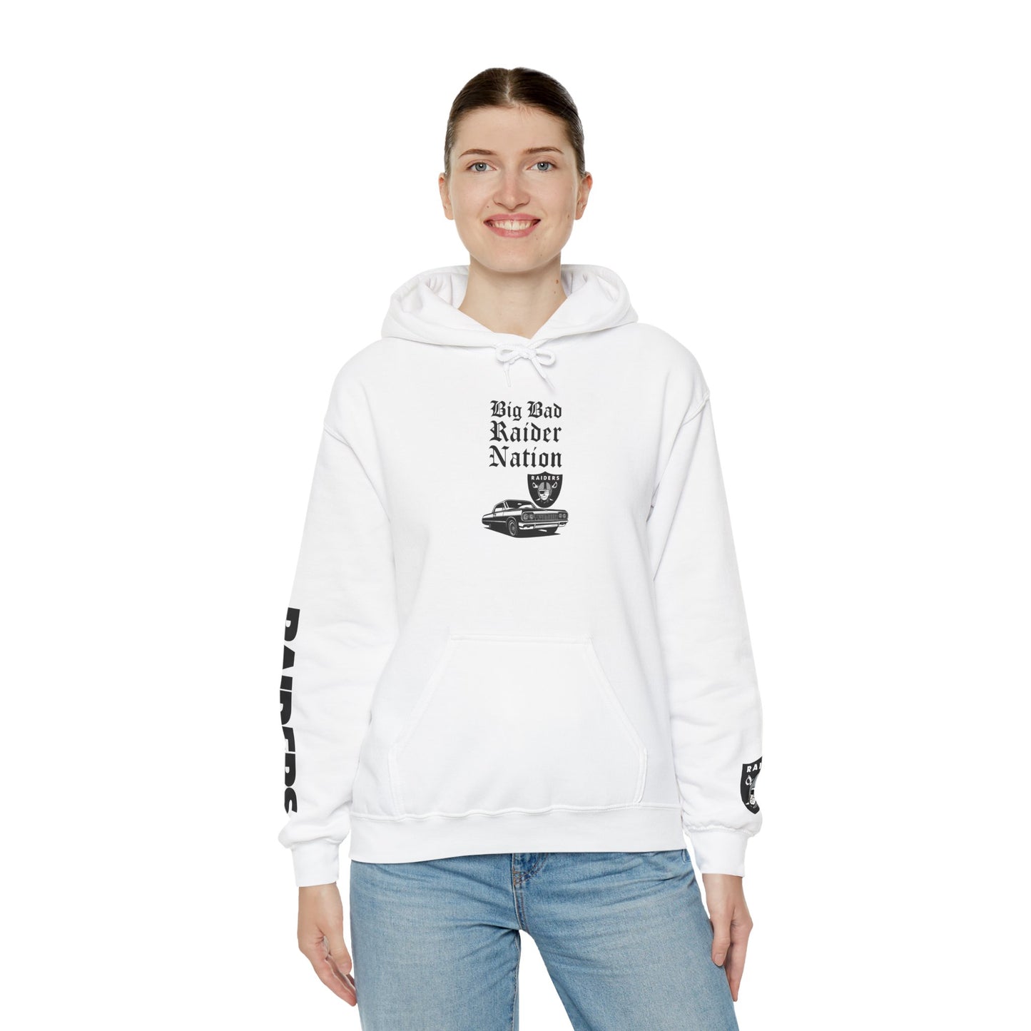 Unisex Heavy Blend™ Raider Nation Hoodie - Big Bad Design