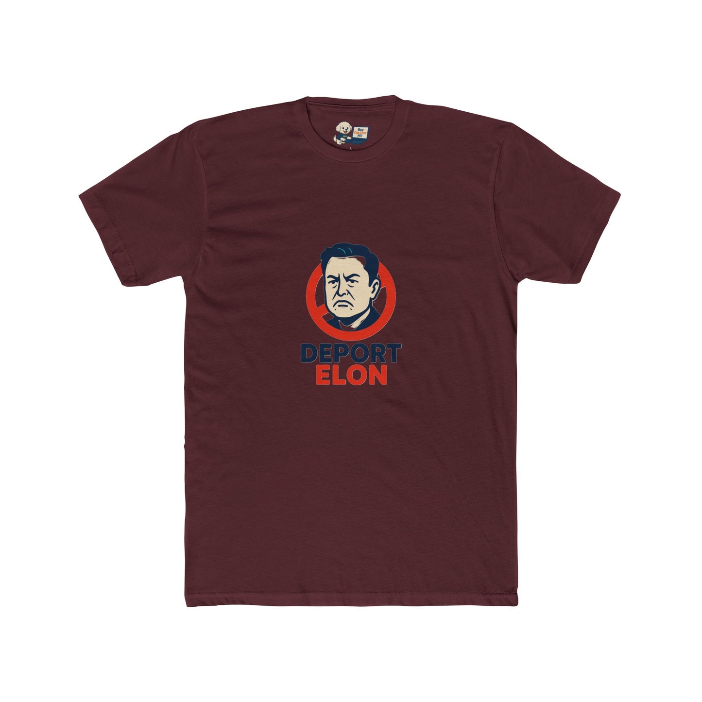 Deport Elon Unisex Cotton Crew Tee – Statement T-Shirt for Activists