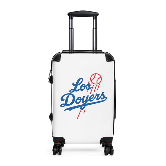 Los Doyers Baseball Carry-On Suitcase - Stylish Travel Luggage for Sports Fans