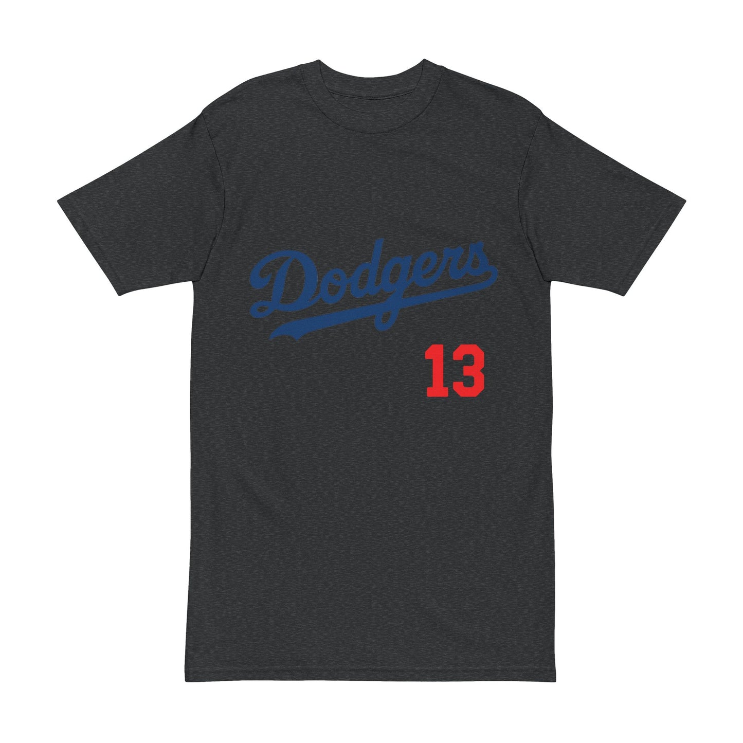 Dodgers Foo #13 -Men's Heavyweight Tee for Sports Fans