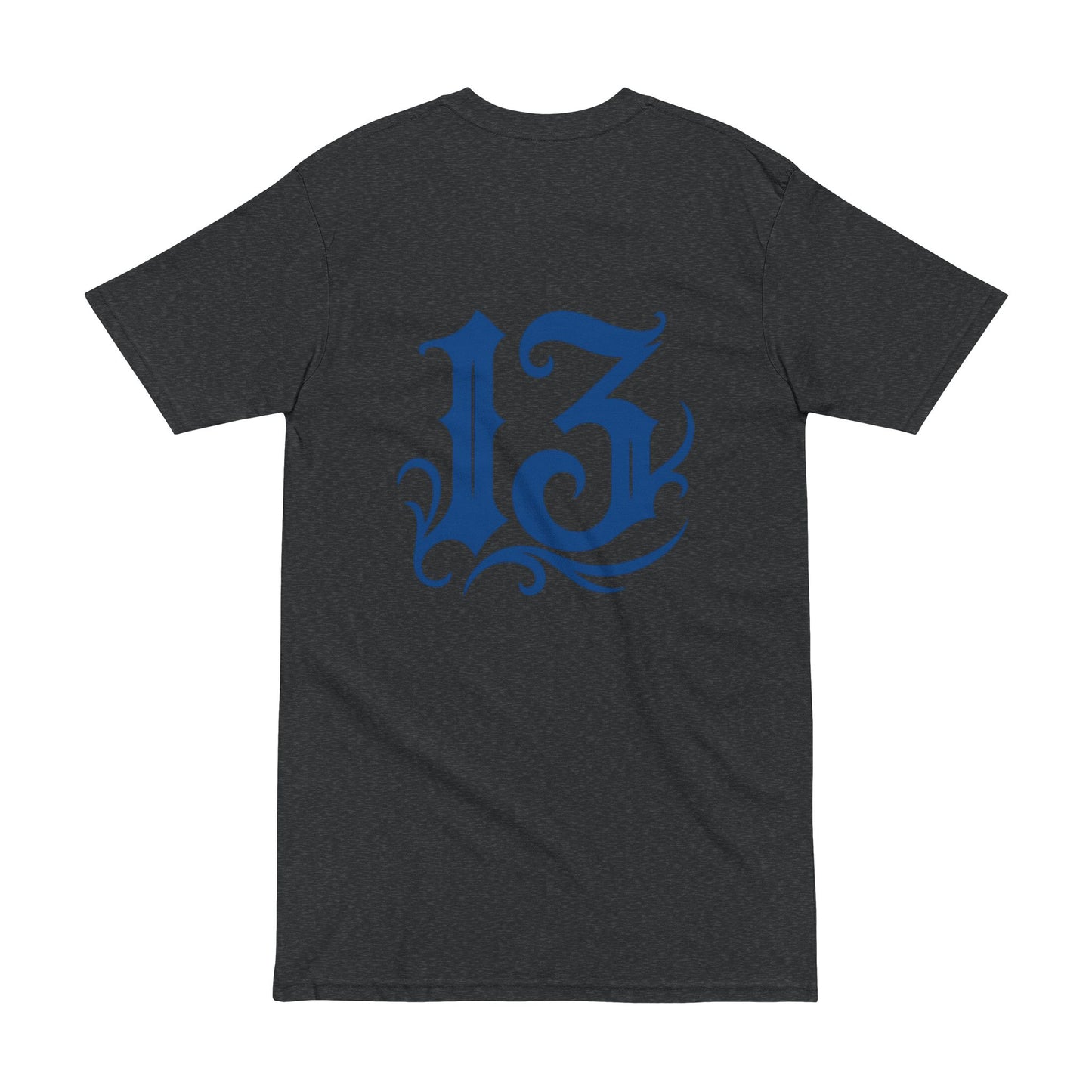 East L.A. Dodgers Men's Heavyweight Tee - Old English Font #13