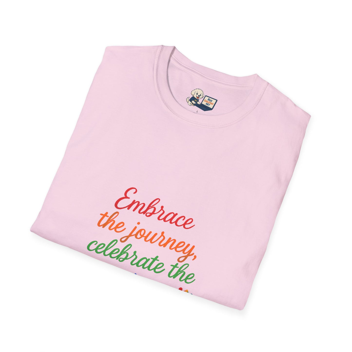 Autism Awareness - "Rainbow Infinity" -  Unisex Softstyle T-Shirt (Various Colors)