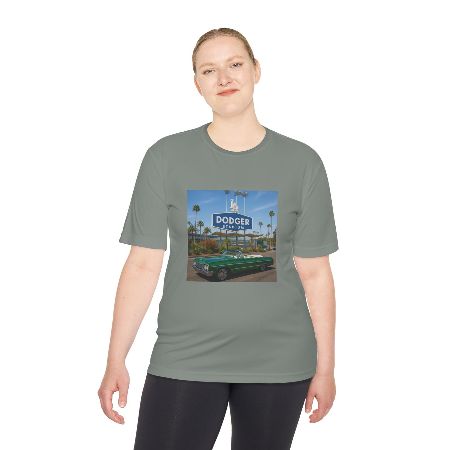 Lowrider Dodger Stadium  - Unisex Moisture Wicking Tee