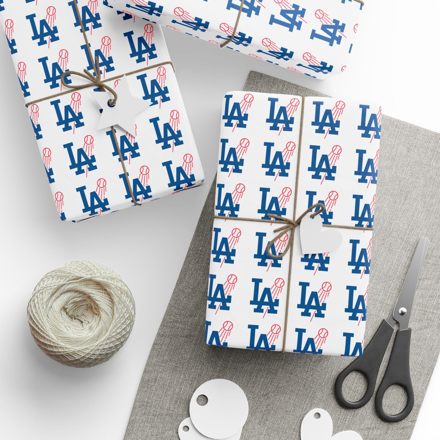 L.A. Logo Dodgers Wrapping Paper