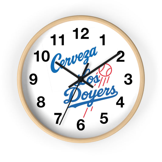 Cerveza Los Doyers Wall Clock
