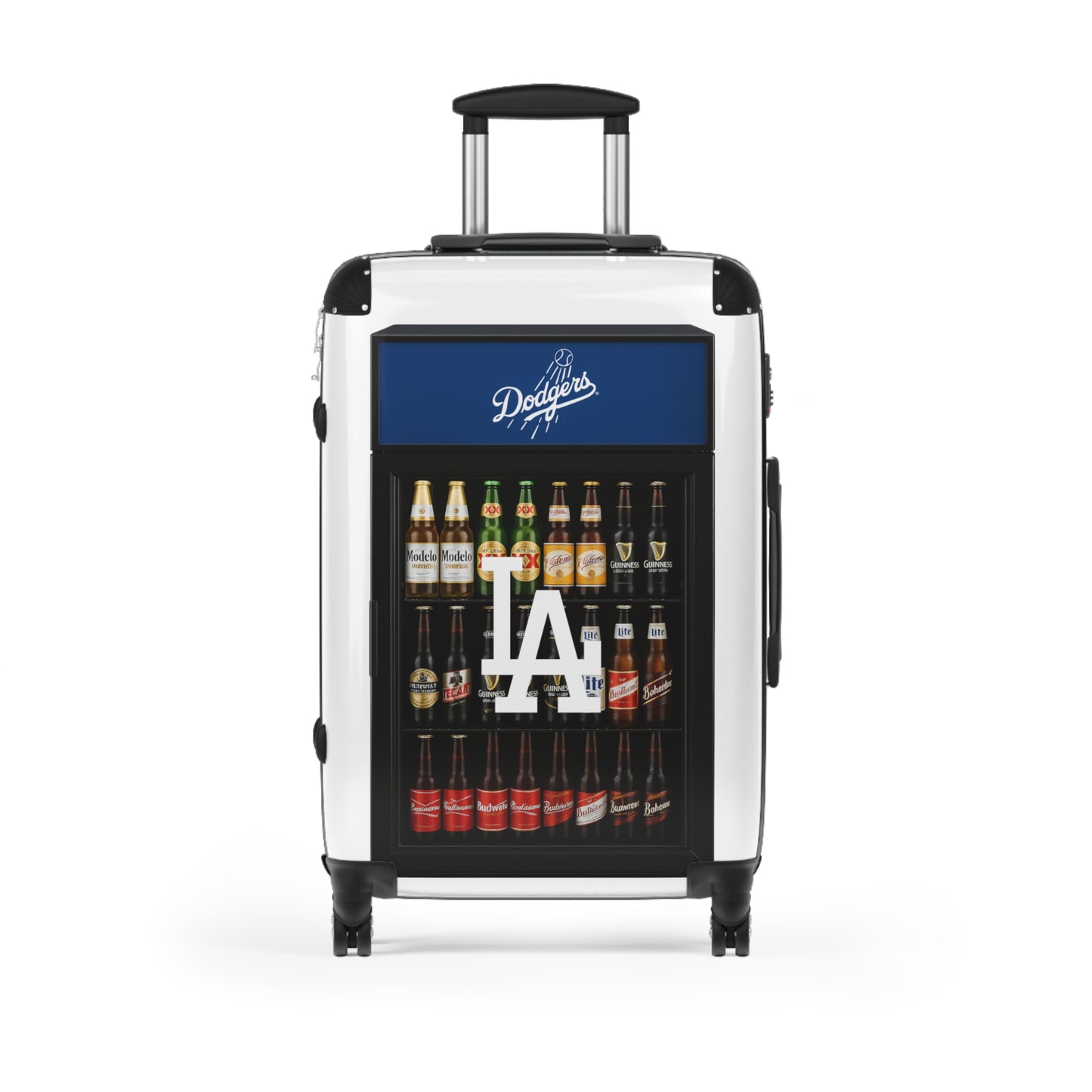 LOS ANGELES DODGERS BEER FRIDGE - CARRY ON LUGGAGE