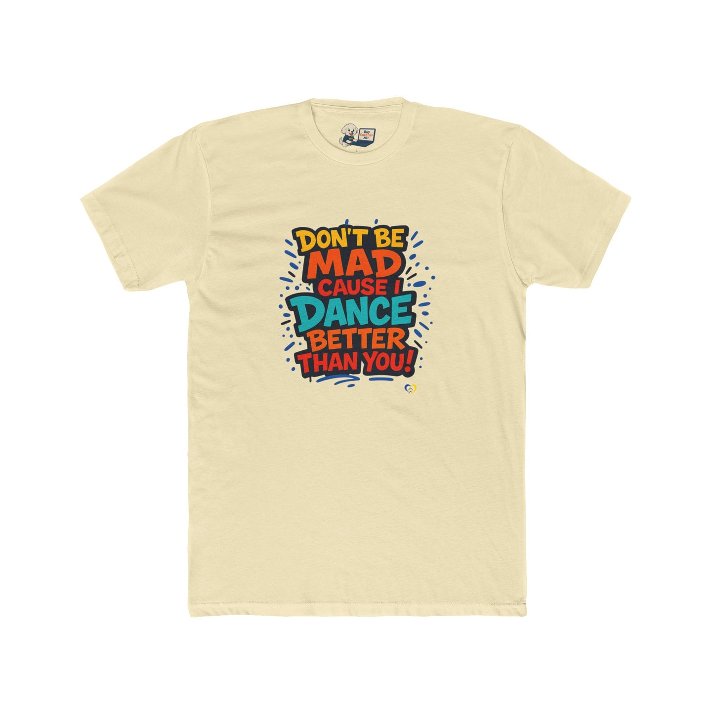 Down Syndrome Awareness "Dance" Unisex Cotton Crew Tee - Dance Graffiti Design