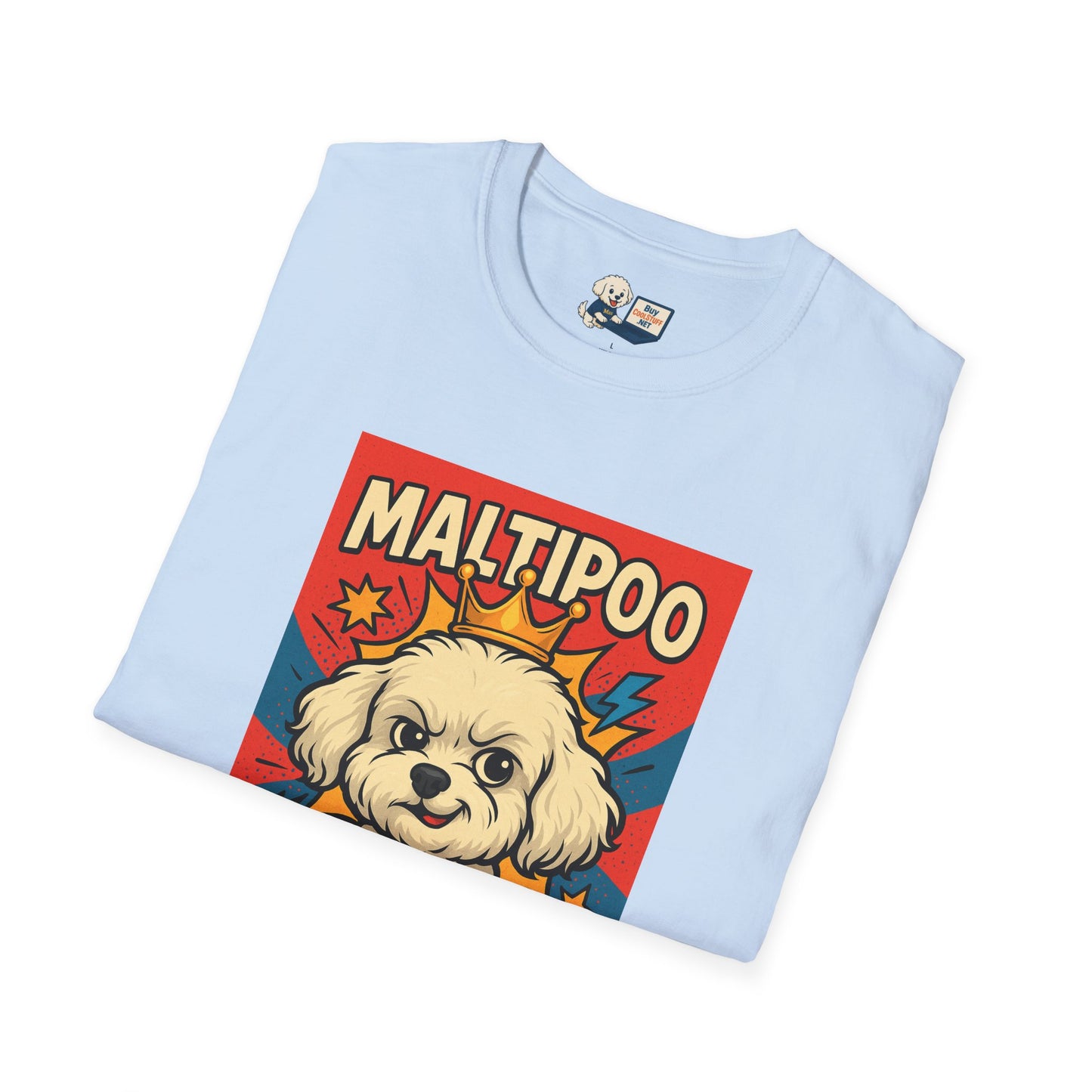 Maltipoo Lovebug Unisex Softstyle T-Shirt – Perfect Gift for Dog Lovers!