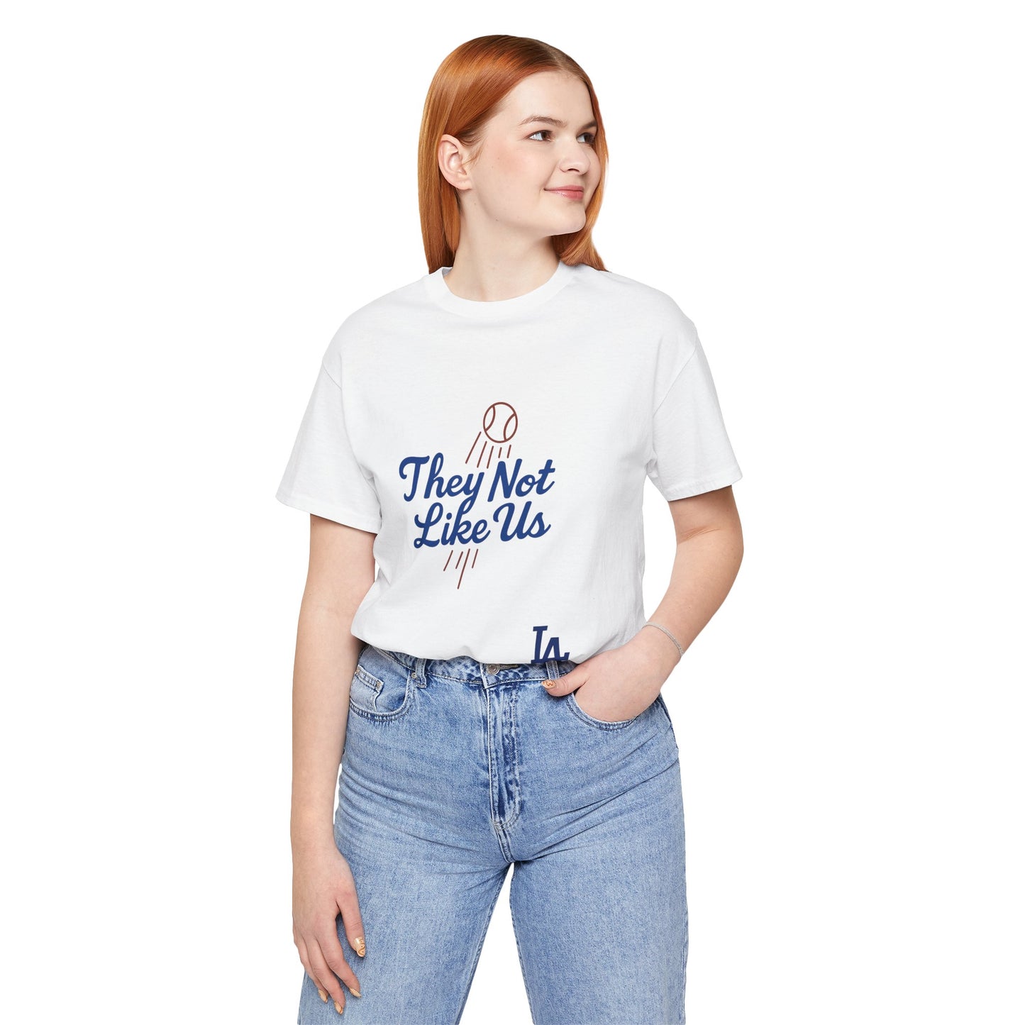 "They Not Like Us & Twisted Fingers"  Unisex Dodgers Tee - Original Design