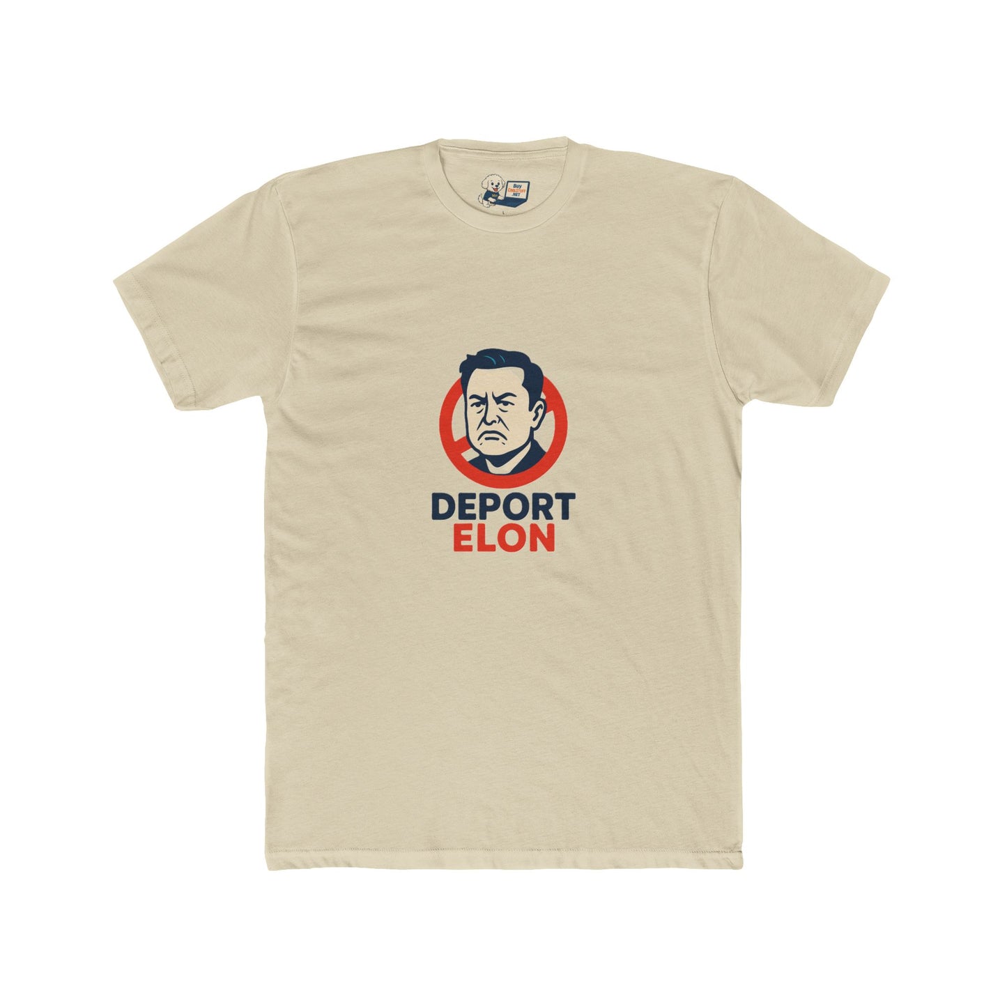Deport Elon Unisex Cotton Crew Tee – Statement T-Shirt for Activists