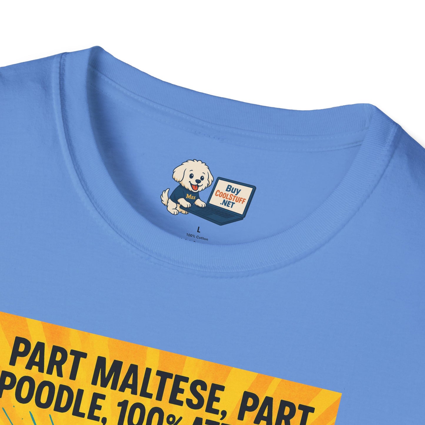 Maltipoo "Superhero" Unisex Softstyle T-Shirt – Perfect Gift for Dog Lovers!