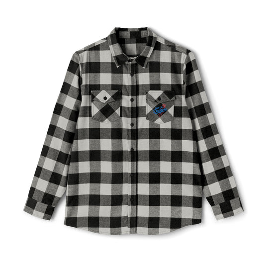 Dodgers Cozy Unisex Flannel Shirt - Stylish Checkered Casual Wear