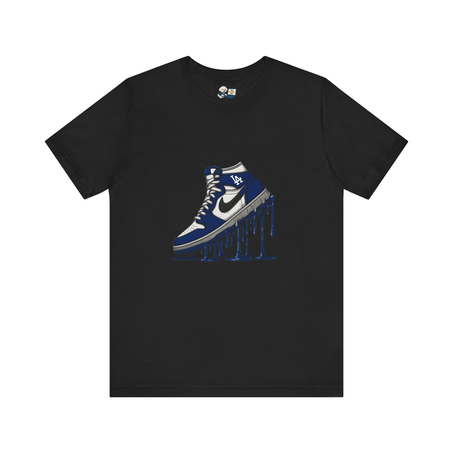 Dodgers "They Not Like Us" -Dripping Sneakers Unisex Tee - Original Design
