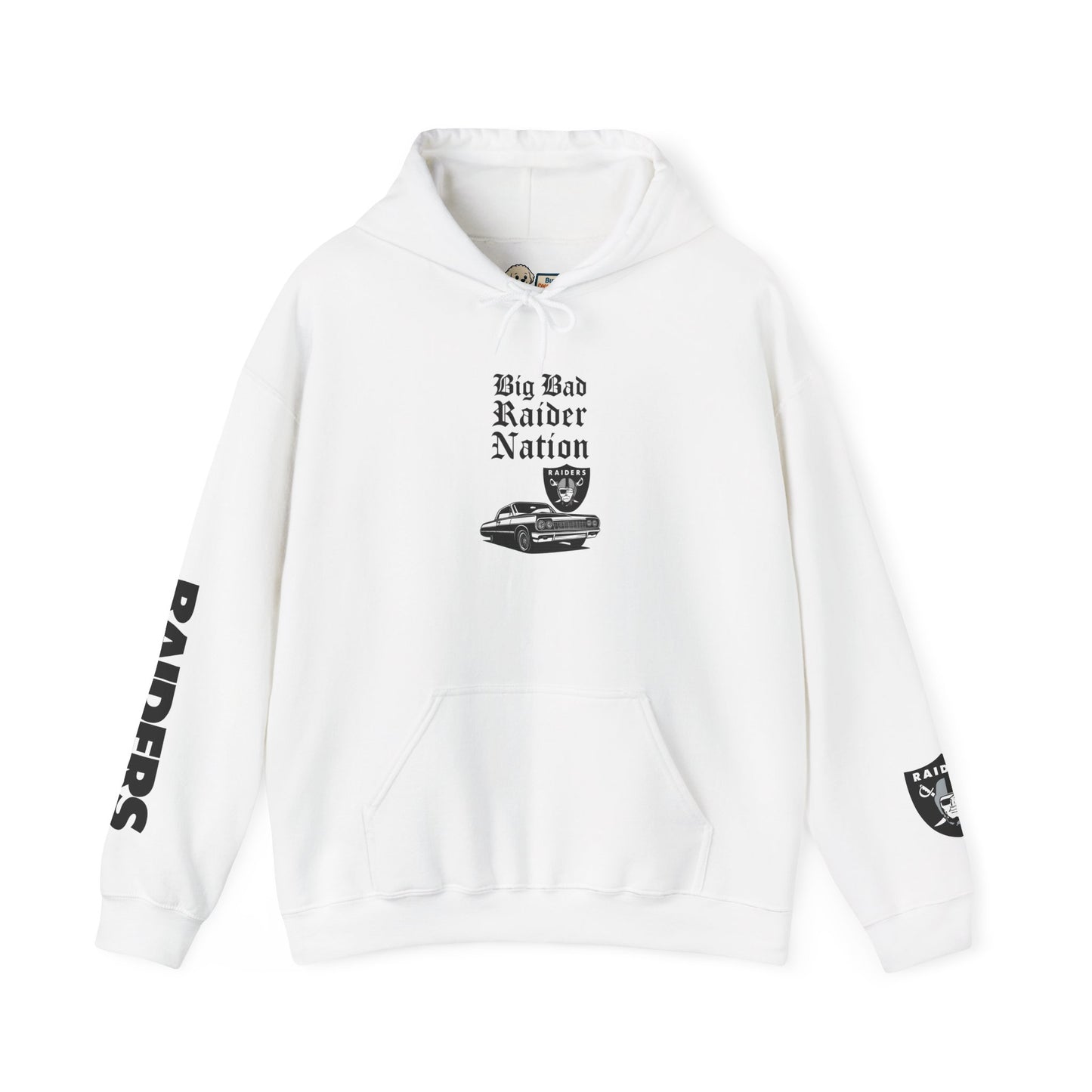 Unisex Heavy Blend™ Raider Nation Hoodie - Big Bad Design