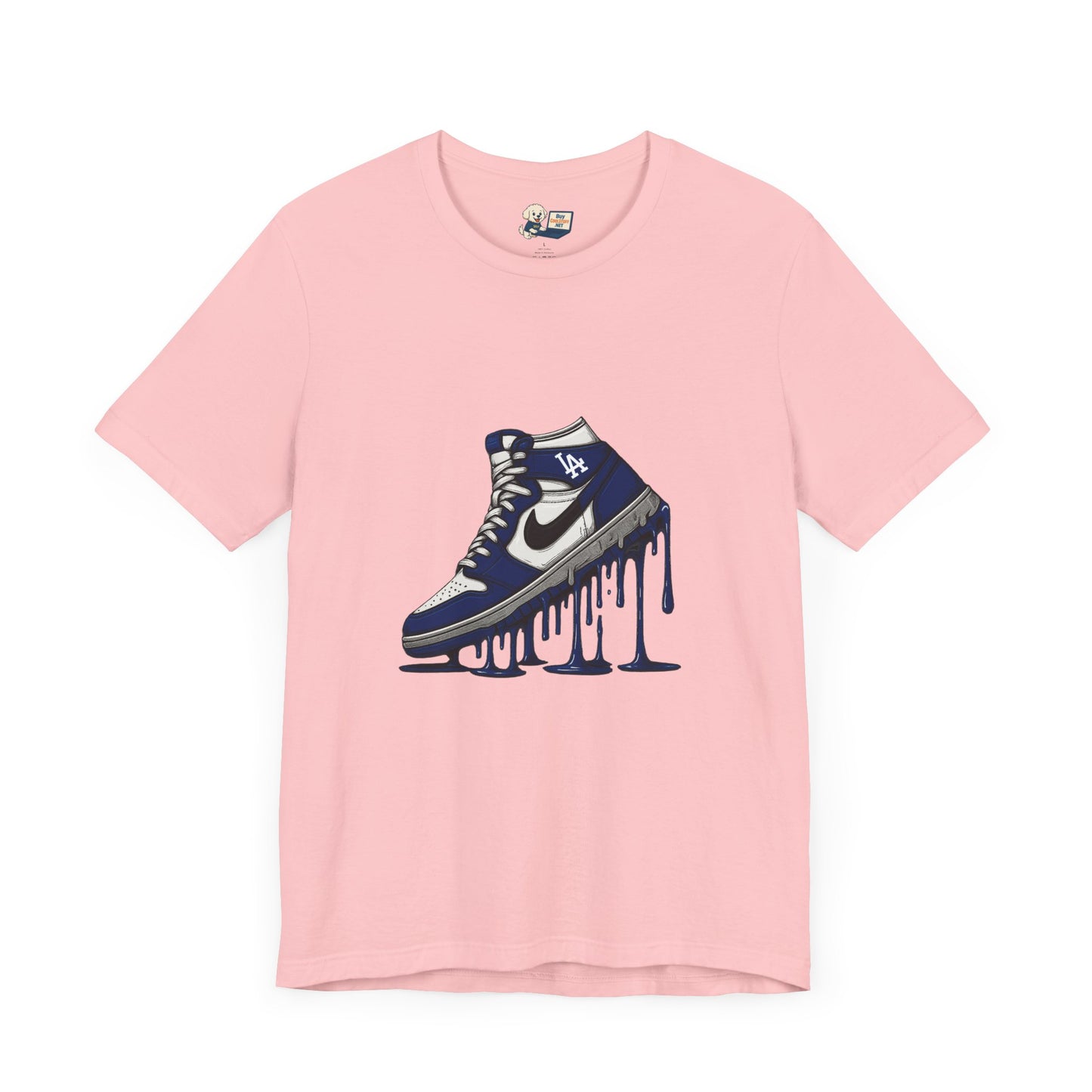Dodgers "They Not Like Us" -Dripping Sneakers Unisex Tee - Original Design