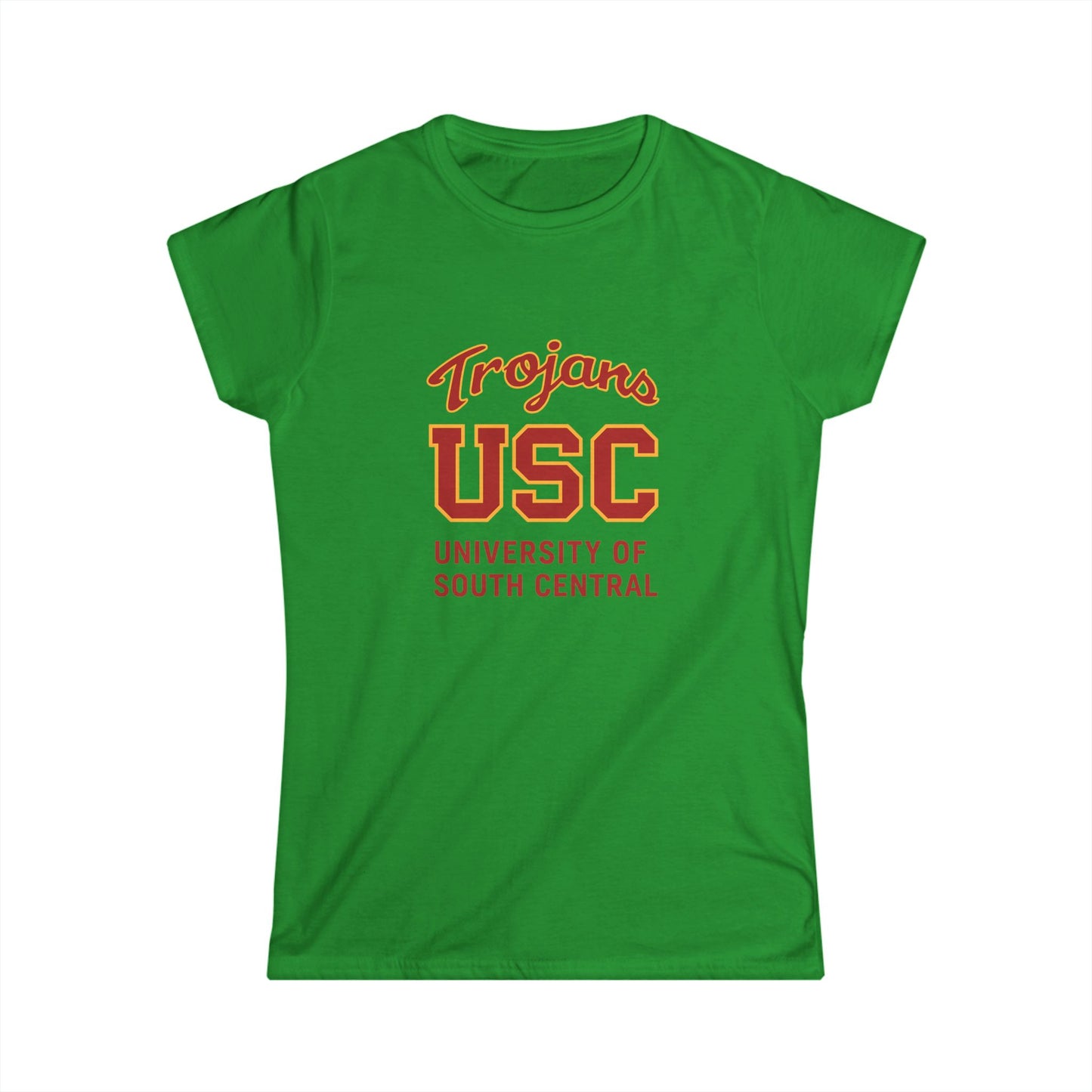 University of South Central USC Women's Softstyle Tee - Comfortable College Spirit Wear