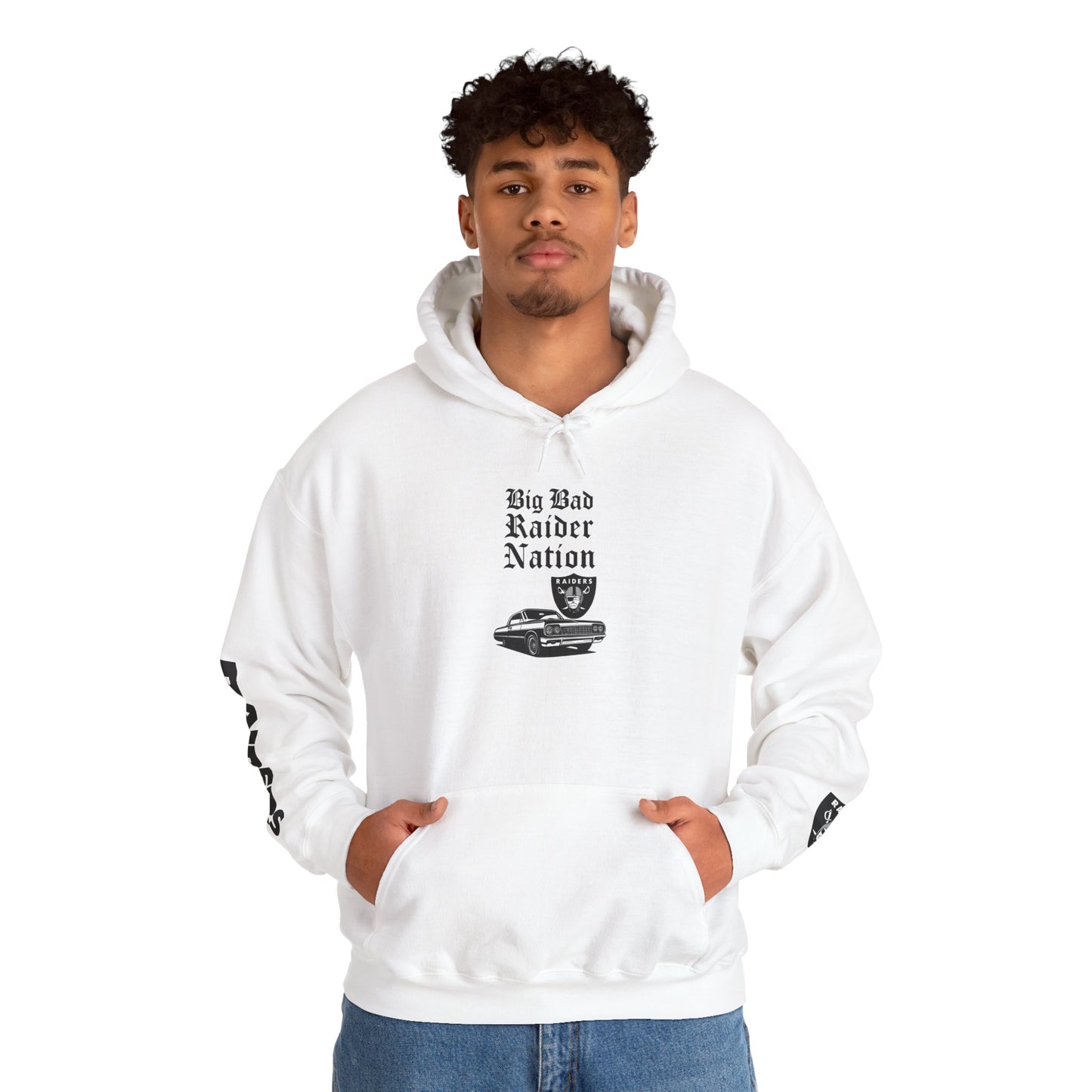 Unisex Heavy Blend™ Raider Nation Hoodie - Big Bad Design
