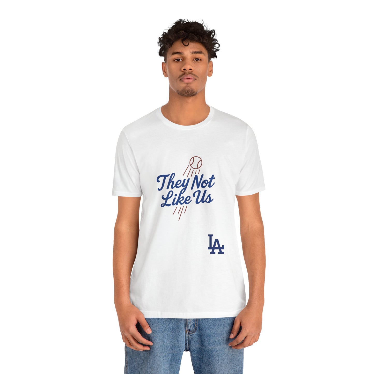 "They Not Like Us & Twisted Fingers"  Unisex Dodgers Tee - Original Design