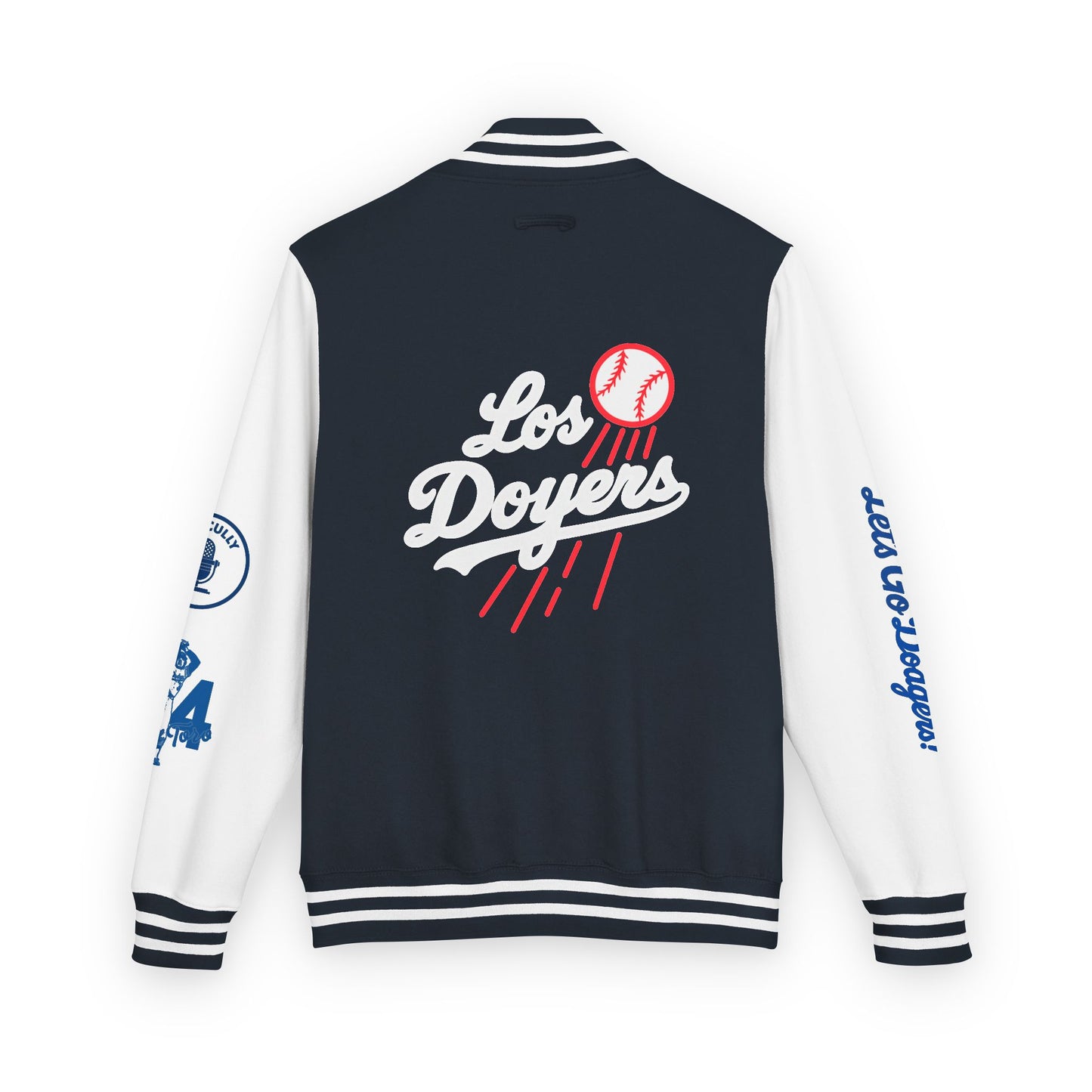 Mexican Flag Los Doyers Unisex Heavyweight - Letterman Jacket - Men & Women
