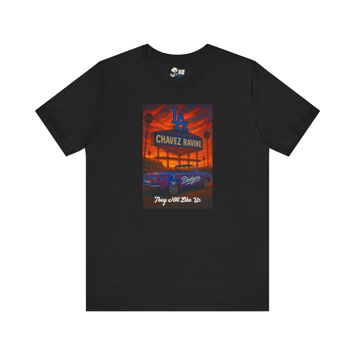 Dodgers Low Rider "Chavez Ravine"  Tee - Unisex Jersey Short Sleeve