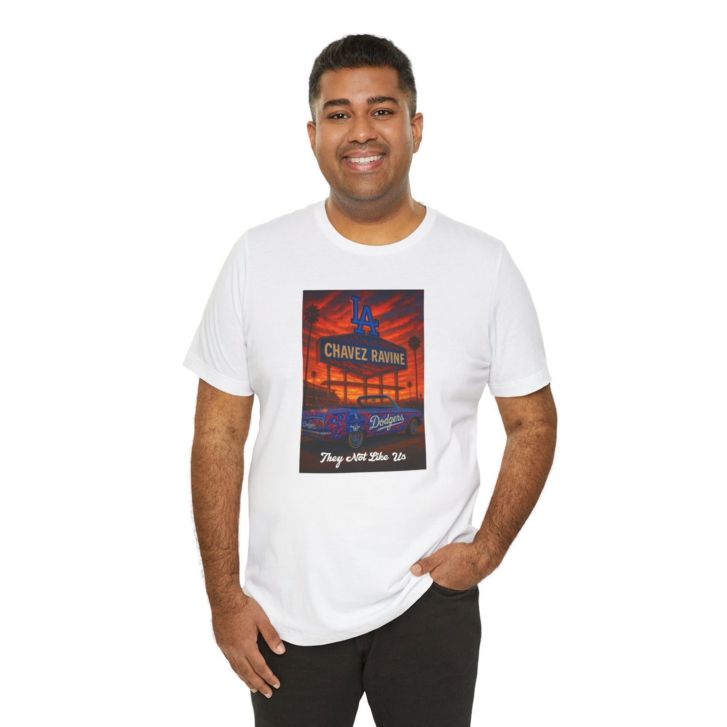 Dodgers Low Rider "Chavez Ravine"  Tee - Unisex Jersey Short Sleeve