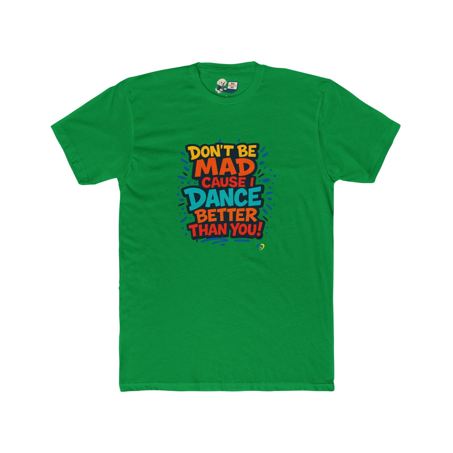 Down Syndrome Awareness "Dance" Unisex Cotton Crew Tee - Dance Graffiti Design